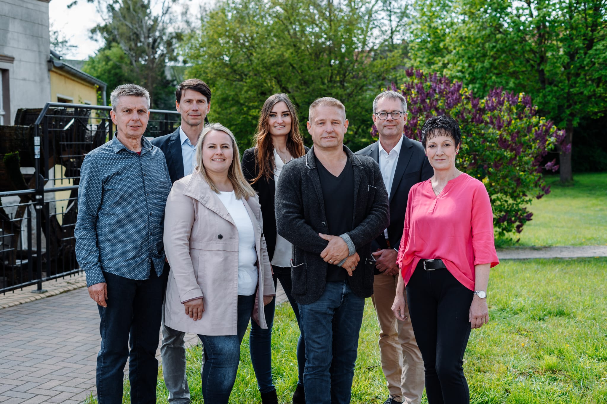 Frank Bohry, Christian Pelzer, Maria Heinze, Saskia Pein, Hansjrg Schubach, Stephan Dblitz und Sophia Deter-Otto