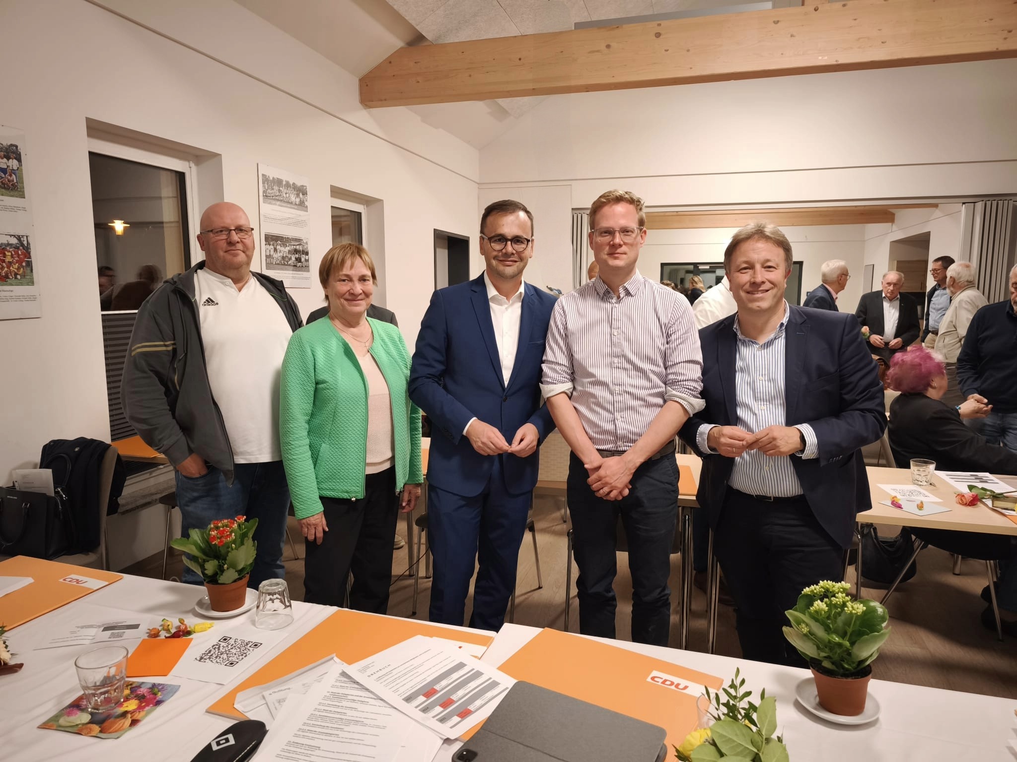 Der geschftsfhrende Kreisvorstand in Dabergotz